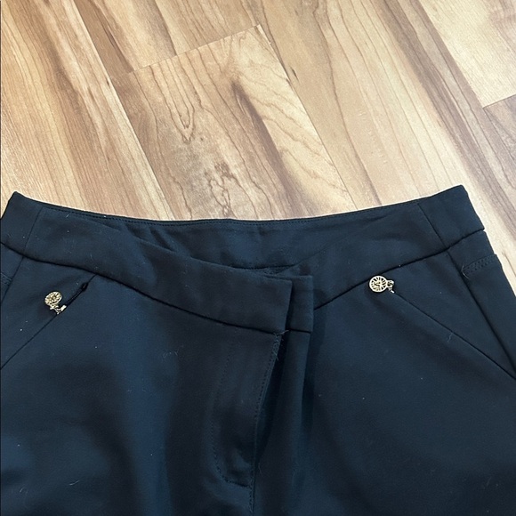 Anne Klein Black Straight Leg Pants - Picture 3 of 5